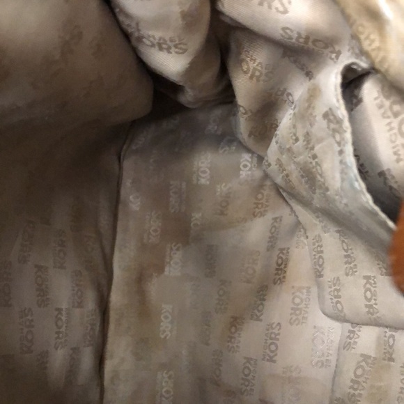 MICHAEL KORS Hamilton Signature brown satchel handbag. - Picture 13 of 16